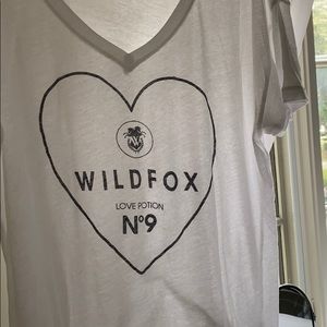 Wildfox white T-shirt